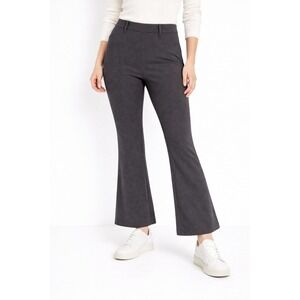 OLD NAVY Stevie Flare‎ Extra High Waisted Pants Comfort Dark Gray Womens 14 NWT